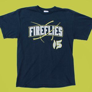 Tim Tebow Fireflies Baseball T Shirt M